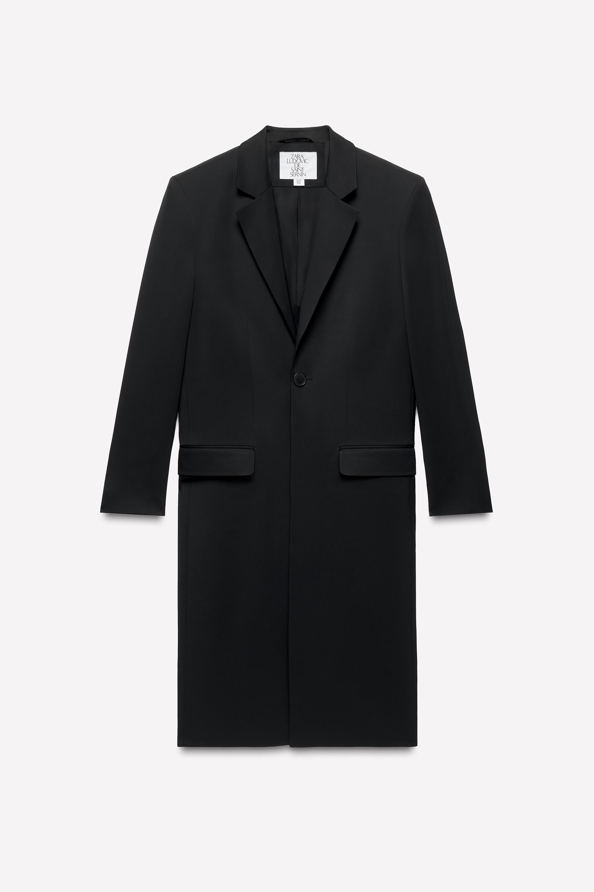 LUDOVIC DE SAINT SERNIN x ZARA FLOWY COAT